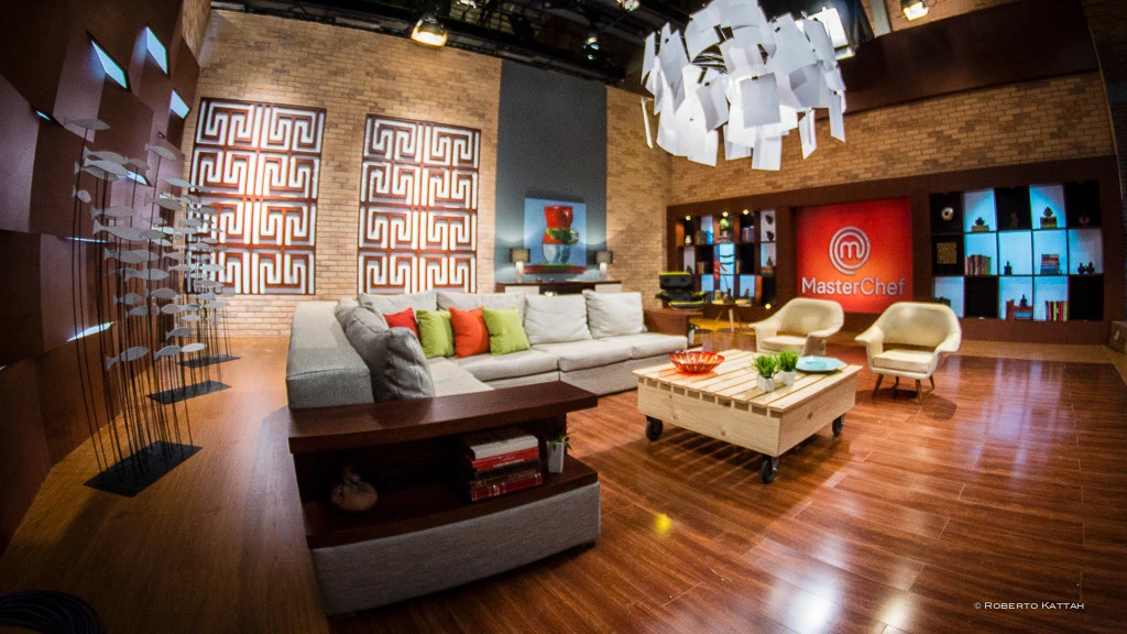 MasterChef judges lounge area
